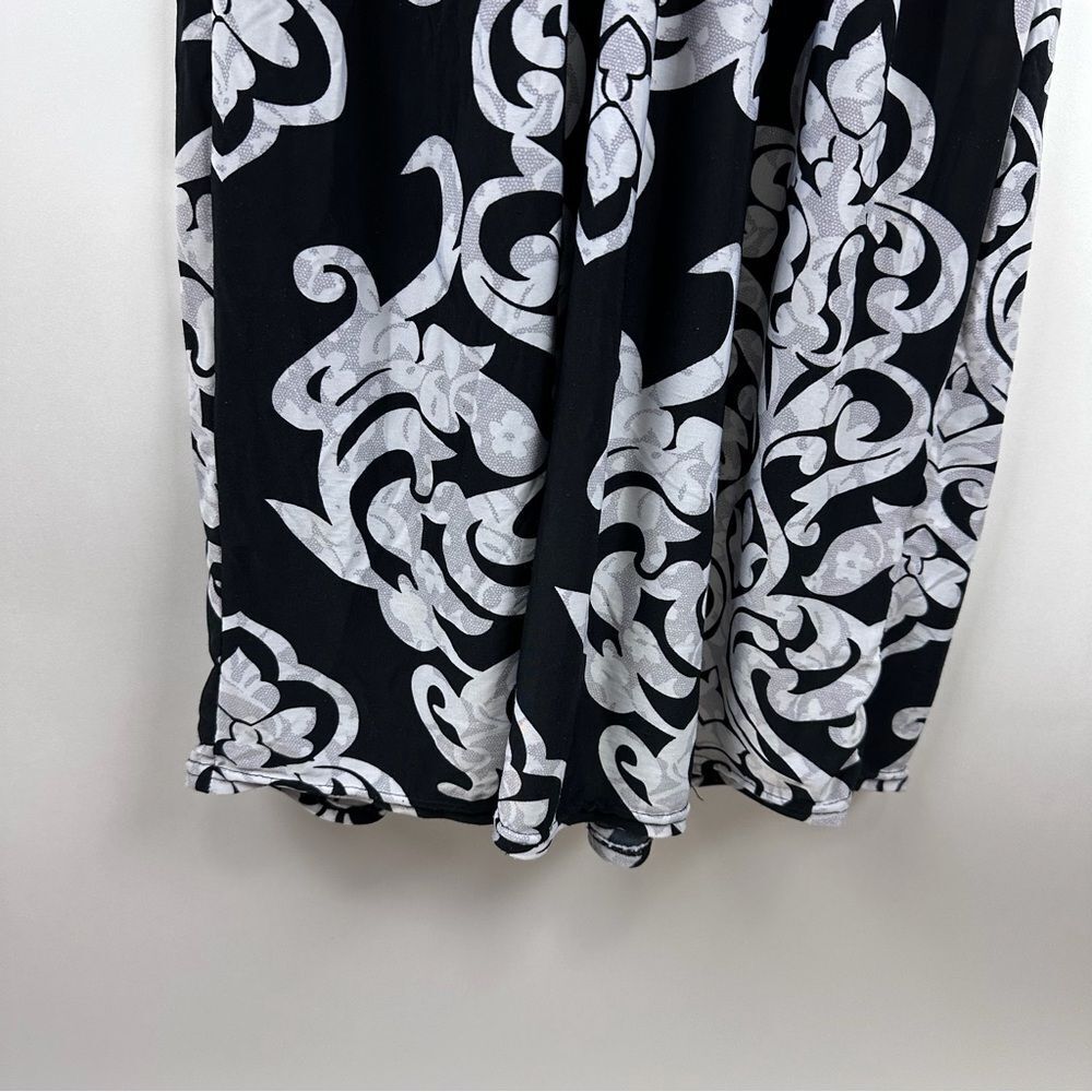 ACE Fashion Floral Maxi Dress V Neck Flowy Summer Dress Womens Size S - Picture 7 of 8
